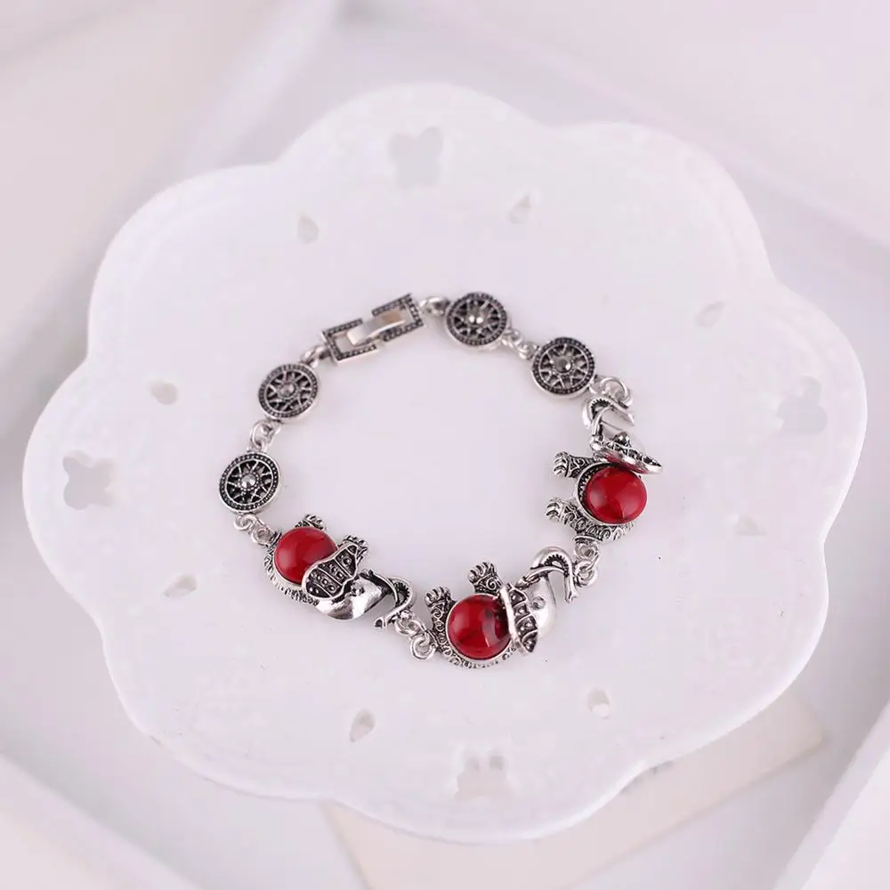 HC милый слон из мультфильма браслет Висячие серьги девушки женщины ожерелье