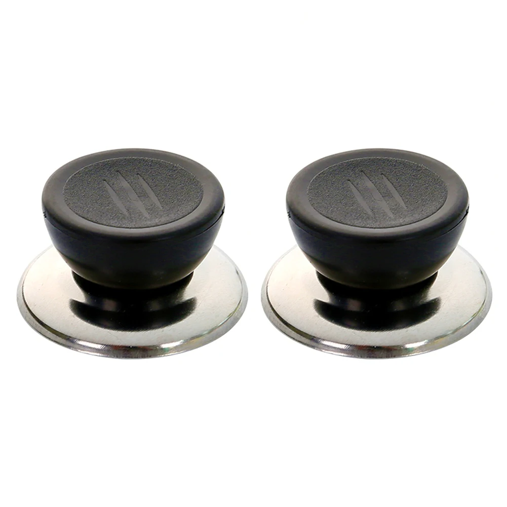 2 pcs 1/2/3 шт. заменить ручка для крышек кастрюль с защитой от перегрева и силикона с откидной крышкой Кухня кастрюлю крышкой гладильная посуда часть ручки Кухня аксессуары Кепки - Цвет: 2 pcs