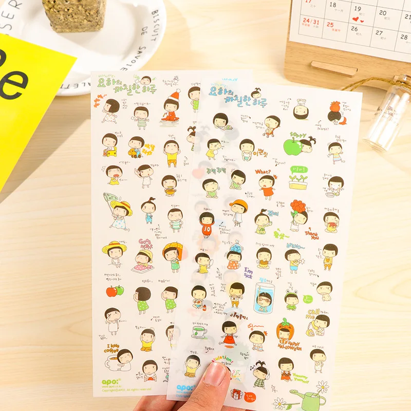 1 комплект милые корейские канцелярские товары для девочек спаренные булочки