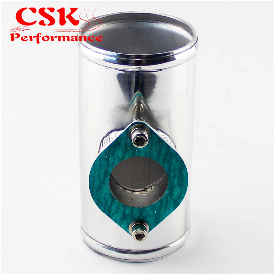 1/4 &quot70 мм Тип R RS RZ BOV выдувной клапан фланец адаптер Полированная алюминиевая