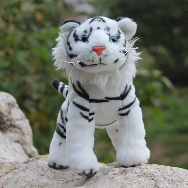 about 20cm white baby tiger doll soft plush toy home decoration birthday gift h2869 | Игрушки и хобби