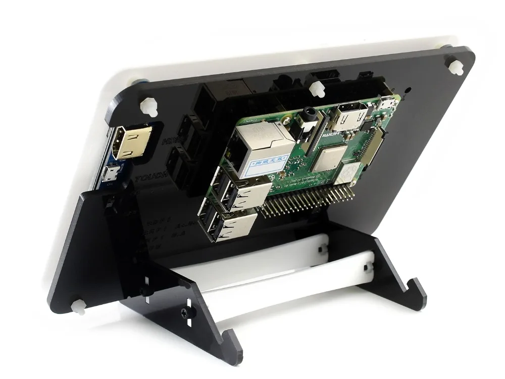 Waveshare аксессуары упаковка Тип F для Raspberry Pi включая 7 &quotHDMI LCD type C биколор чехол 16 Гб