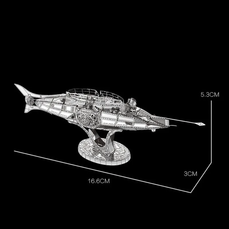 3D DIY металлическая головоломка из нержавеющей стали в Военном Стиле бронированный автомобиль/дорожное строительство стереоскопическая Сборная модель головоломки детские игрушки
