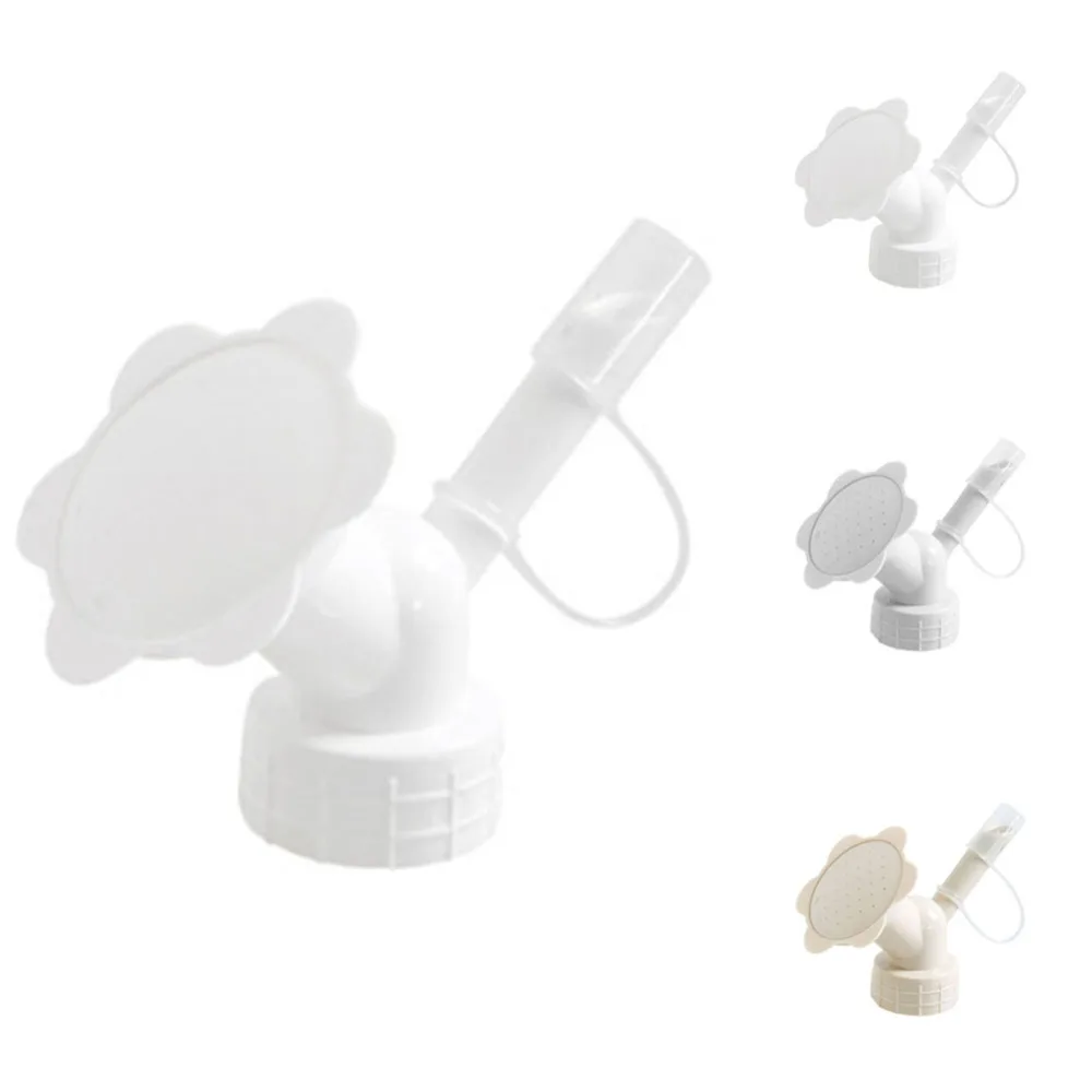 1 шт. бытовой Лейка длинный рот двойной головкой насадка опрыскивателя в горшке