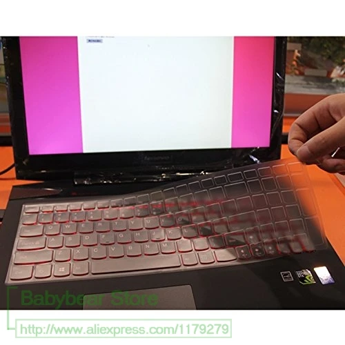 Ультратонкий Мягкий защитный чехол для клавиатуры из ТПУ Для Lenovo IdeaPad V580 V570 U510 S510P