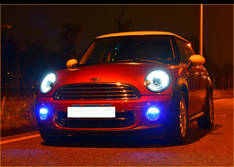 Для BMW Mini Cooper Clubman R55 R56 R57 светодиодный фары фара в сборе 2007-2013 год | Автомобили и