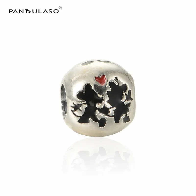 

100% 925 Sterling Silver Jewelry Bead Fit Original Silver Charm Bracelet & Choker Animal Enamel Bead Women DIY Jewelry