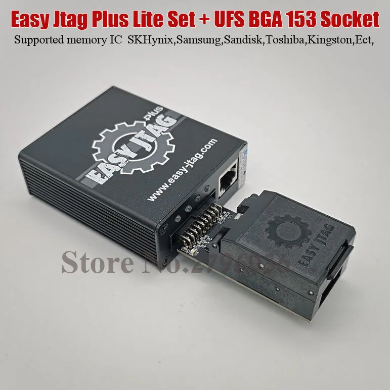 100% Оригинальный легкий набор Jtag Plus Lite + Box UFS BGA 153 Socket|Детали устройств связи| |