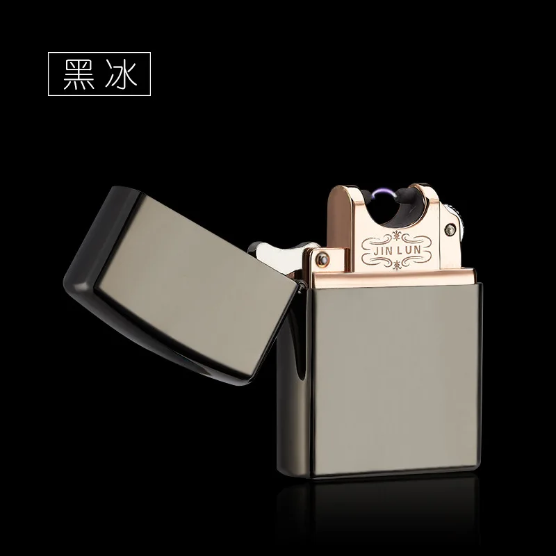 Необычный подарок последняя дуговая импульсная зарядка Usb зарядка Зажигалка Ветрозащитная Зажигалка креативная Металлическая Usb зарядка новые дуговые зажигалки