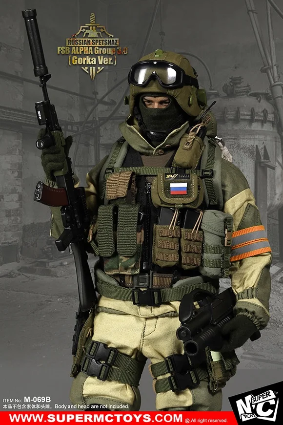 SuperMCTOYS M-069 1/6 русский спецназ FSB Alfa Group 3,0 набор для HT VC 12 дюймов Фигурка DIY