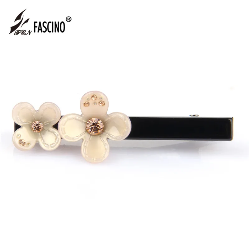 Cellulose Acetate Hairpins Rhinestone Flower Barrette Hair Clips Jewelry For Women Girls Accessories Tiara (BG850055) | Украшения и