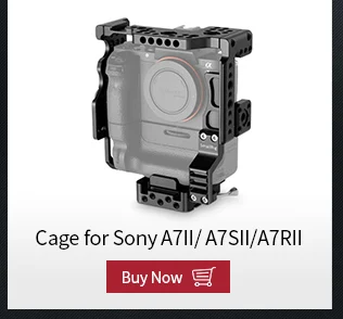 Smallrig Камера клетка для sony A7II/A7RII/A7SII ILCE-7M2/ILCE-7RM2/ILCE-7SM2 клетка Риг-1660