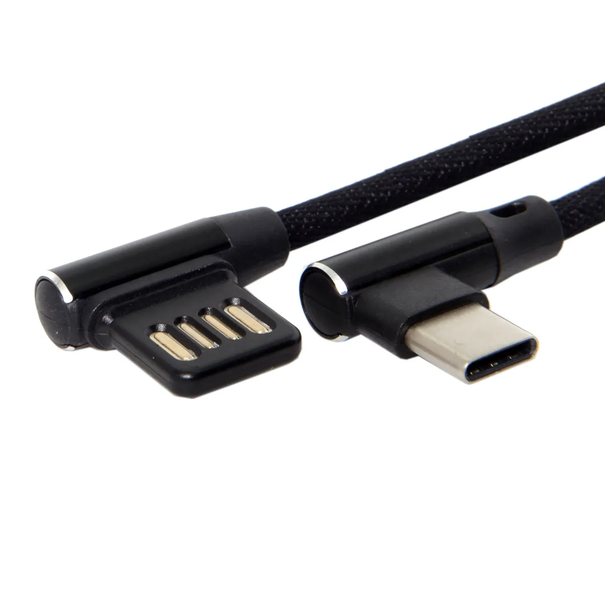 CYDZ Micro USB 5Pin/USB-C 3 1 Type-C влево и вправо Угловой 90 градусов 2 0 кабель для передачи