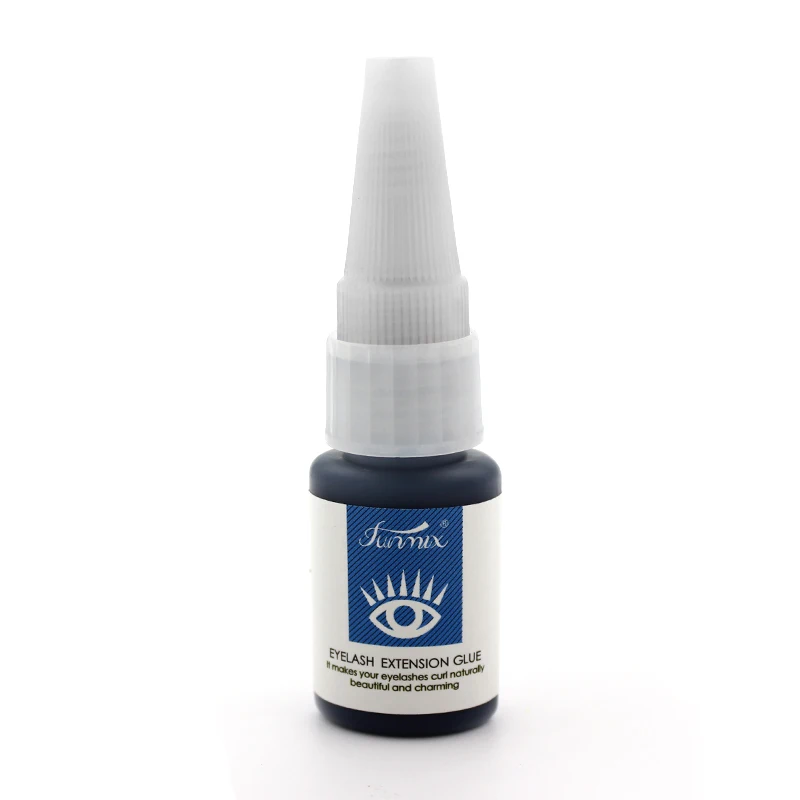 Funmix корейский импортный черный клей для ресниц без вкуса запаха быстросохнущий