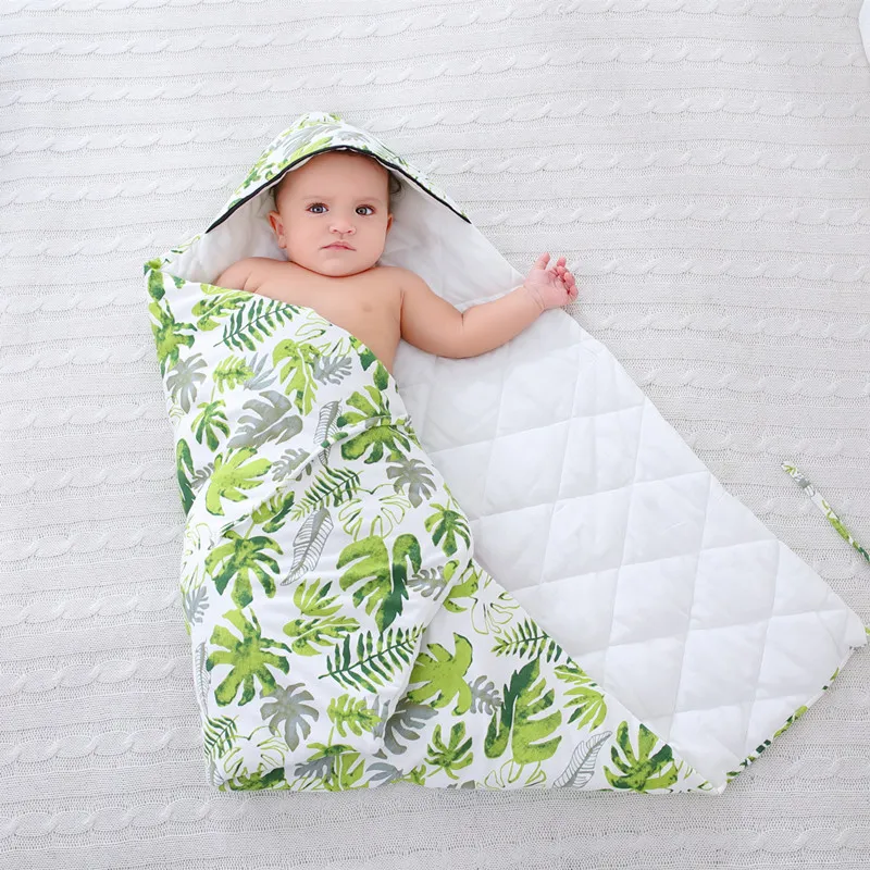 

Newborn Whiter Baby Blanket Wrap Double Layer Fleece Baby Swaddle Bebe Envelope Sleeping Bag for Newborns Baby Bedding Blanket