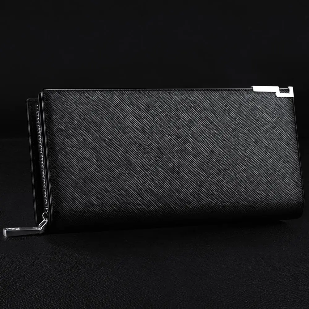 Rfid-бумажник WilliamPOLO длинный клатч для кредитных карт искусственная кожа чехол