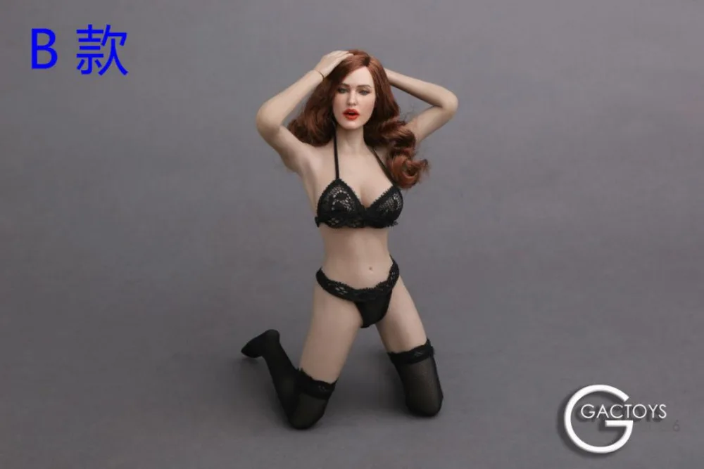 1/6 Соблазнительная девушка глава лепить GC017 для 12 &quotженской фигуры кукла в