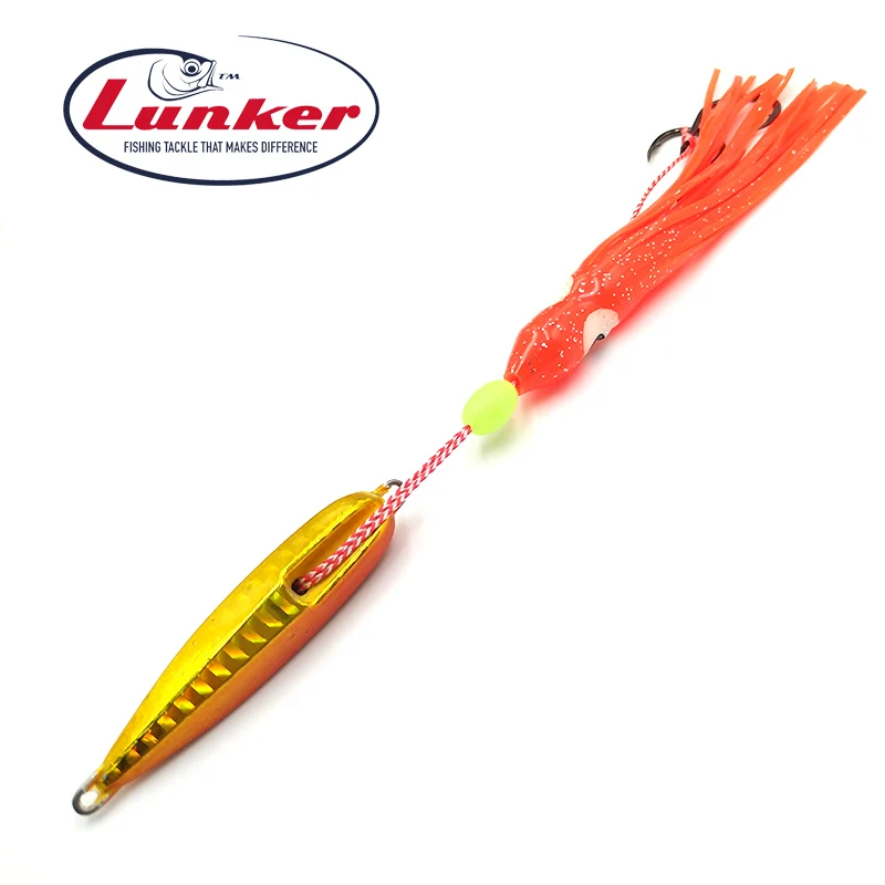 Металлическая морская приманка Lunker смолу для лодки 40 г 60 80 100 120 150 180 200 г|salt water