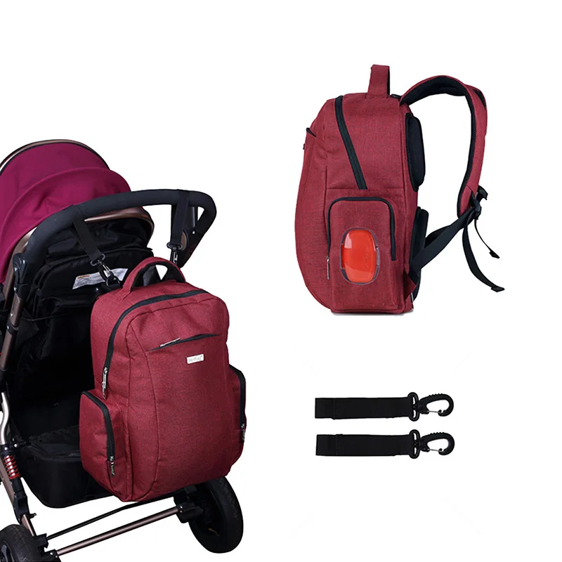 Insular new style Elegant Nylon Baby Diaper Backpacks Nappy Multifunctional Changing Bags For Mommy outdoor stroller waterproof|changing bag|baby