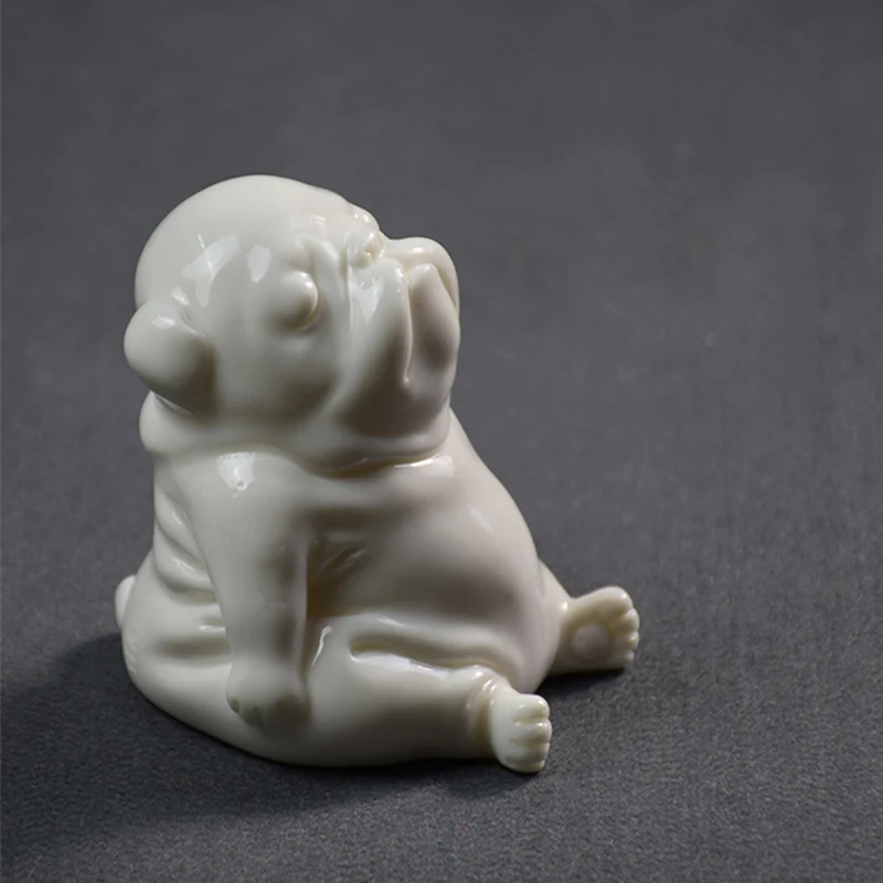 Счастливая кошка чай домашний питомец керамические милые статуи крупного