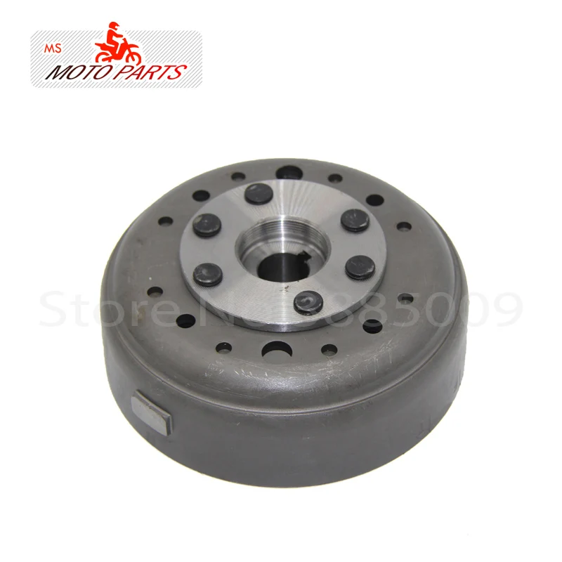 YX140 МАГНЕТО СТАТОР пластина+ маховик ролик YX140 125cc PIT Trail Dirt Bike - Цвет: Steel cover