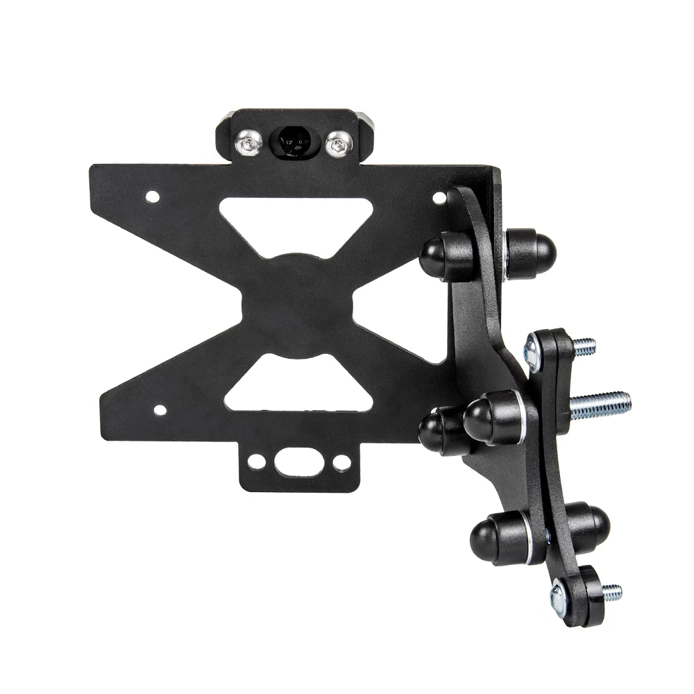 Новый Устранитель крыла мотоцикла боковой аккуратный комплект рамка номерного