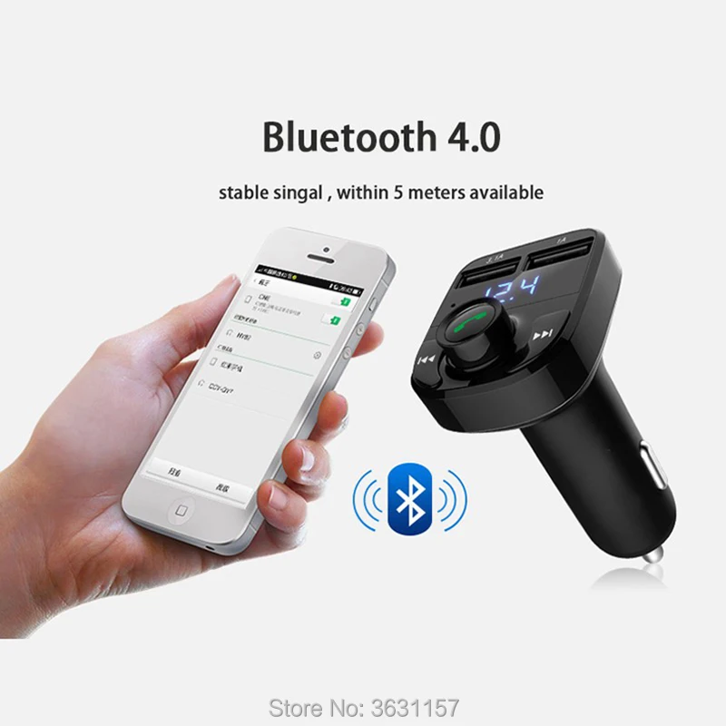 Автомобильный Стайлинг MP3 аудио плеер Bluetooth Dual USB Автомобильное зарядное