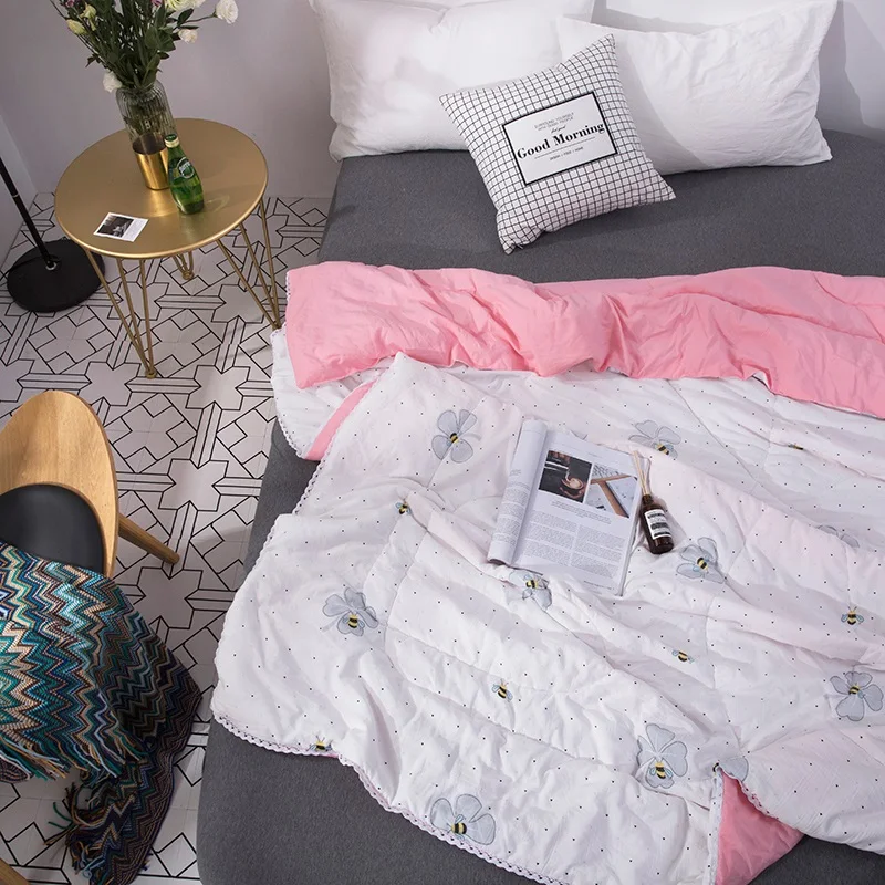 Качественное одеяло набор для приготовления чая 1 шт. хлопковые стеганые одеяла