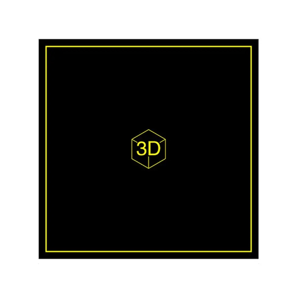 220*220 300*300 Magnetic Platform Heat Bed Sticker Sheet Build Surface for A8 A6 E12 WanHao i3 Mega S 3d printer hotbed parts | Компьютеры