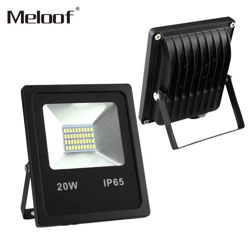 Outdoor lighting LED spotlight 10W 20W 30W 50W reflector spotlights with motion detector Sensor PIR AC110 V220 | Лампы и освещение