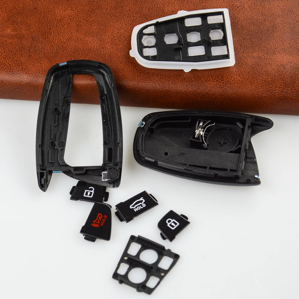 OkeyTech 4 кнопки автомобильный брелок для автомобильного ключа Hyundai Genesis 2013 2015 Santa Fe