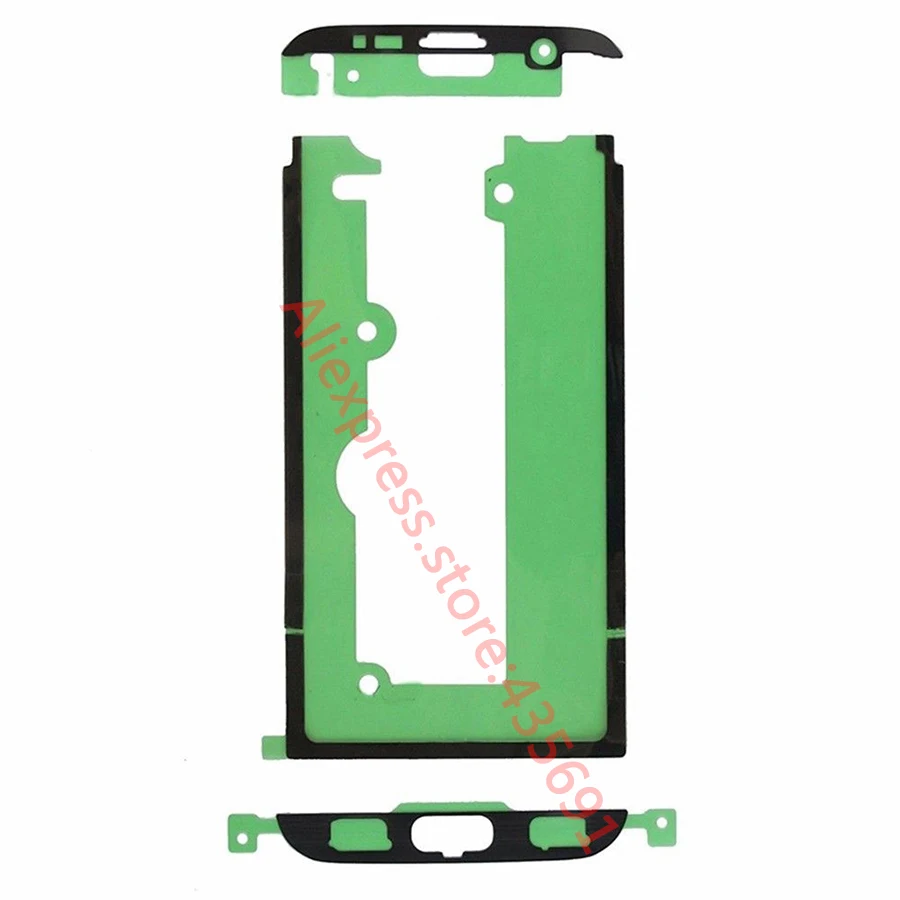 10 компл./лот для Samsung Galaxy S7 edge G935 G935P G935F оригинальный предварительно вырезанный