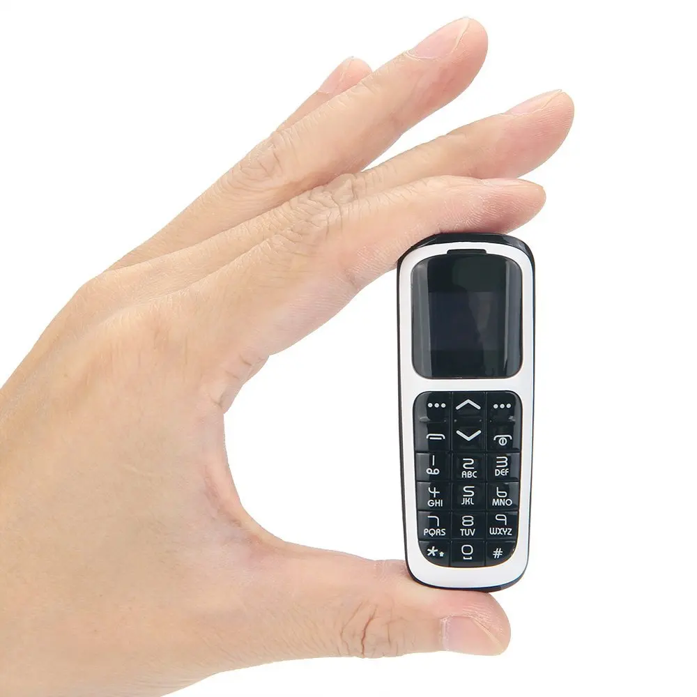 Длинный CZ V2 bluetooth Dialer Мини Мобильный телефон 0,66 дюймов с поддержкой Hands Free fm-радио, микро sim-карта, GSM сеть