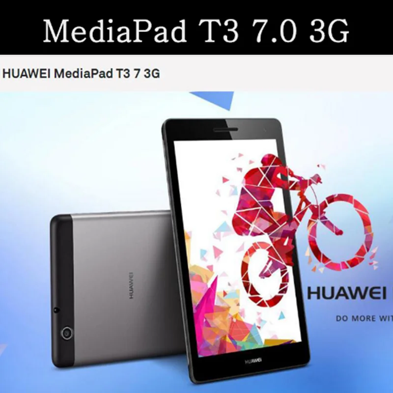 3G шелковая кожа 7 0 для Huawei MediaPad T3 чехол BG2 U01 планшета с автоматическим сном|Чехлы