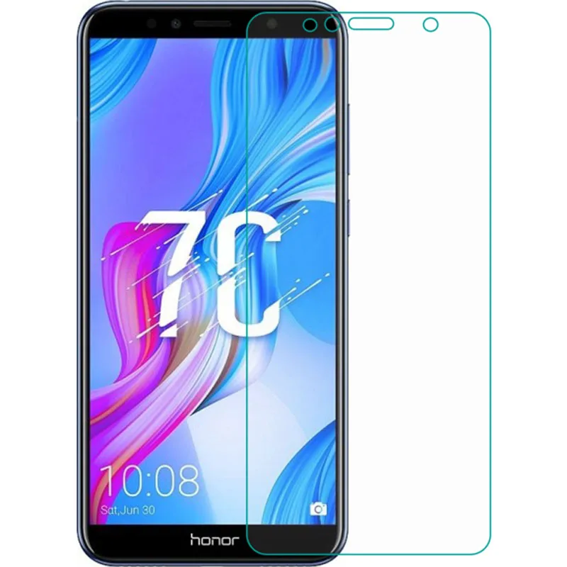 Закаленное стекло 9H для смартфона Huawei Honor 7C русская версия диагональ экрана 5 7