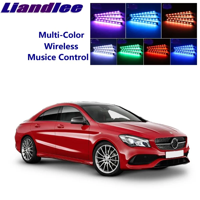 Liandlee для Mercedes Benz MB CLA Class автомобильный полноцветный светодиодный светящийся