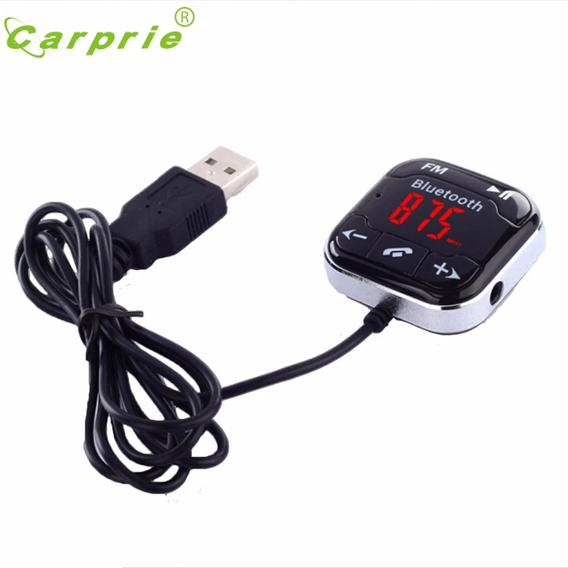 Автомобильный стильный комплект CARPRIE беспроводной Bluetooth fm передатчик mp3 плеер USB SD
