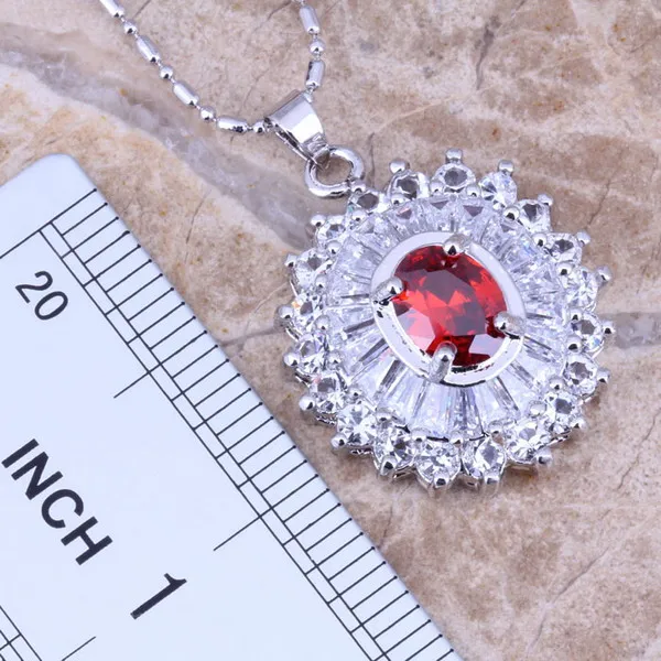Комплект из кольца и серёг с фианитом Размер 6 / 7 8 9 10|silver jewelry set|jewelry setsearring pendant |