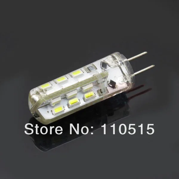 G4 3.6 Вт 3500 К 120 люмен 24 SMD 3014 из светодиодов теплый белый лампа 12 в постоянного тока