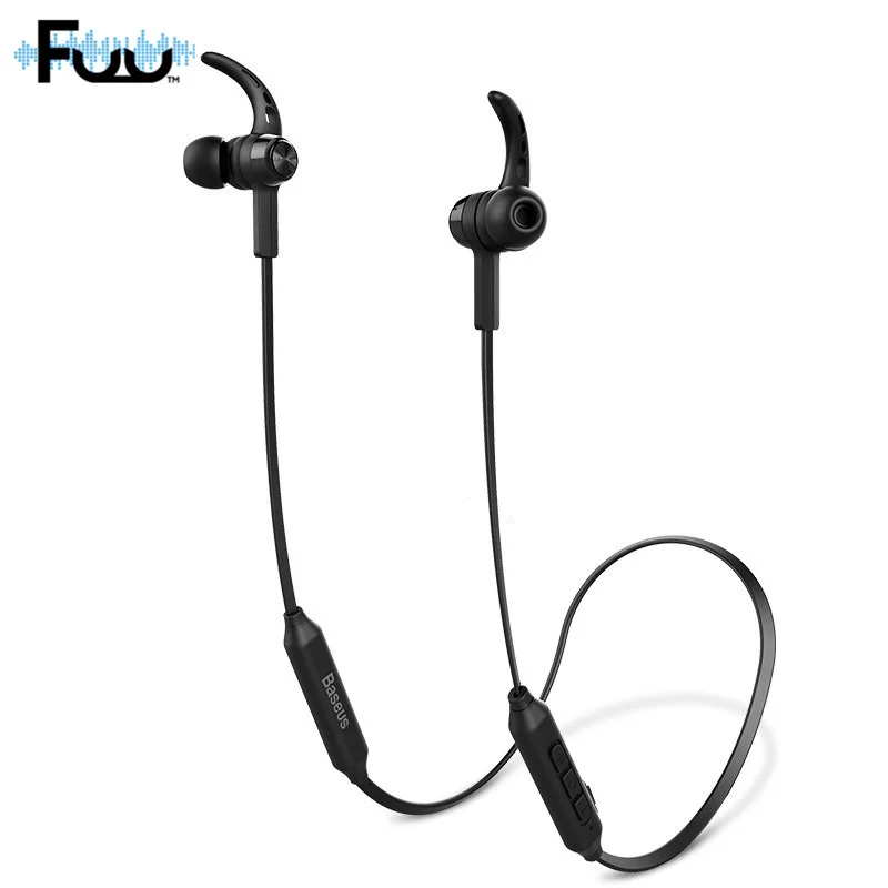 Беспроводные bluetooth наушники FUU Sound спортивные для бега с микрофоном гарнитуры iPhone