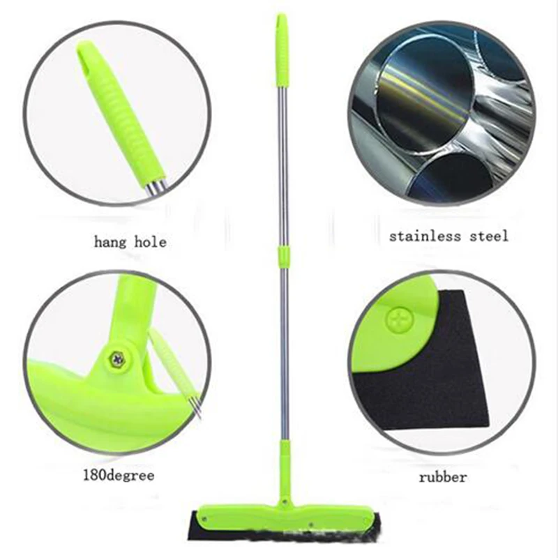 Магия Mop Метла Сметают Пыль Волос Ванная Комната Стекла Веник Повернуть Разъем