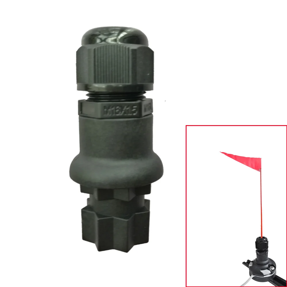 

Rowing Boat Canoe Kayak Durable Nylon Dinghy Safety Flag Base Socket FOR Marine Inflatable Boat