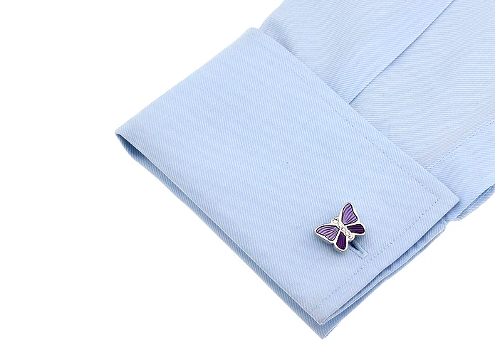 Женские запонки iGame из хрустальной латуни 4 цвета уникальный дизайн бабочки