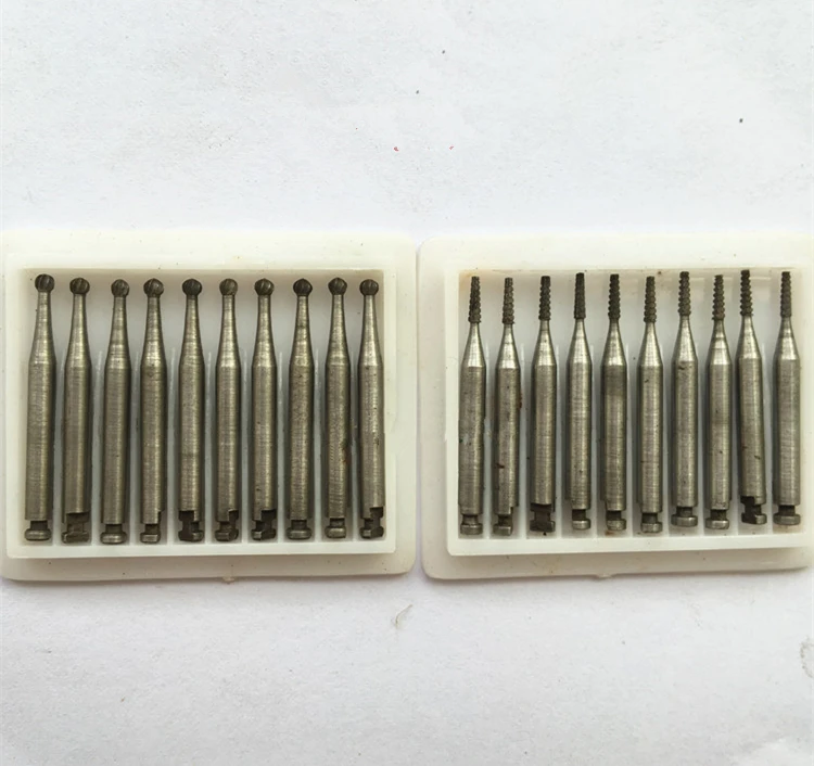 

RA Carbide Bur Straight Flat End Diameter 8mm,556# for dental clinic Contra Angle Handpiece,dental material.