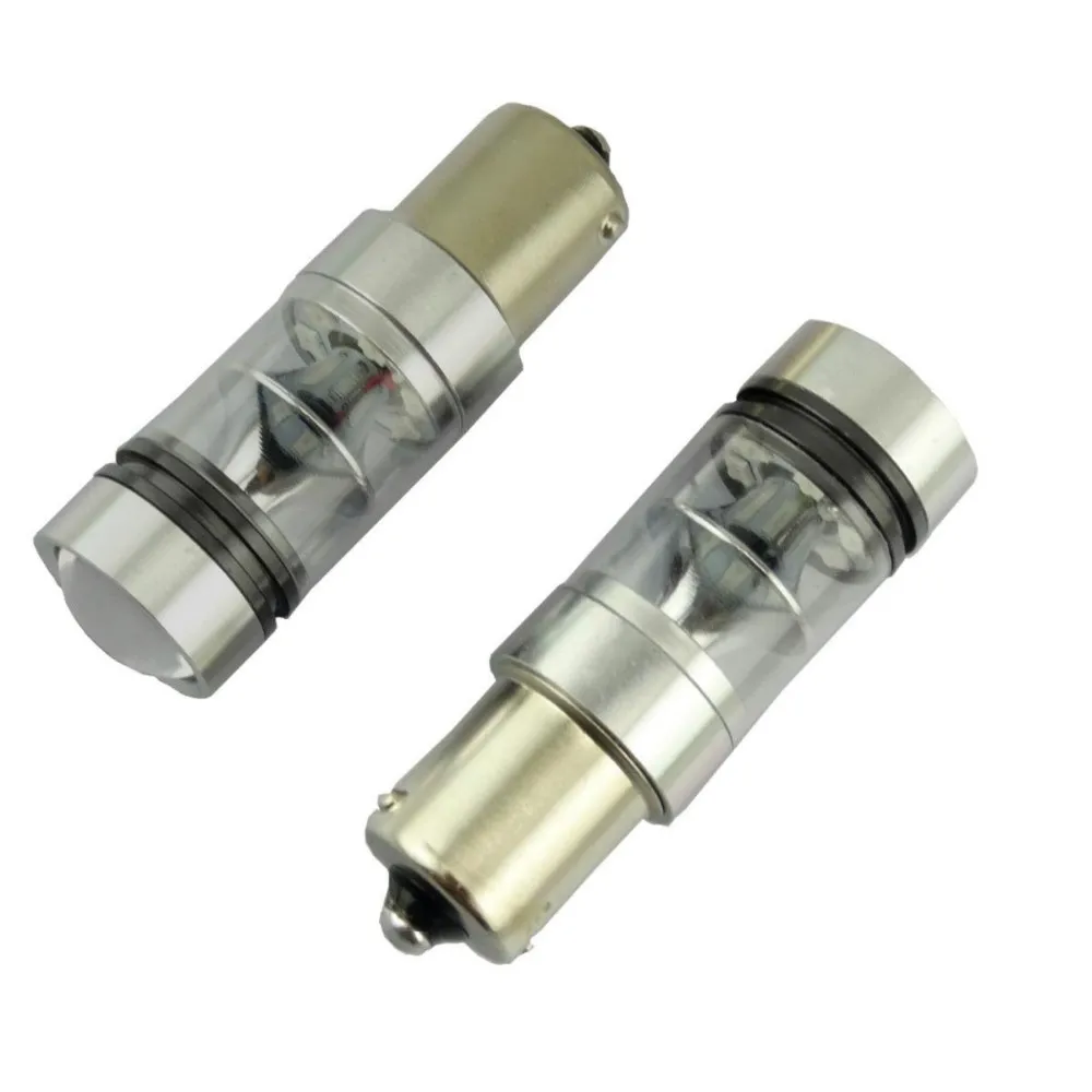 2 шт. 75 Вт Высокая мощность CREE чип 1156 BA15S 1141 7506 1004 Желтый Янтарный светодиодный