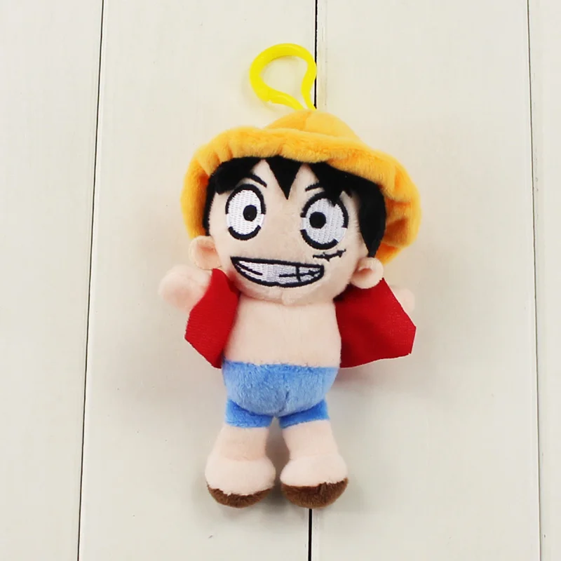 2 стиля японское аниме Luffy плюшевый брелок игрушка мягкая набивная модель