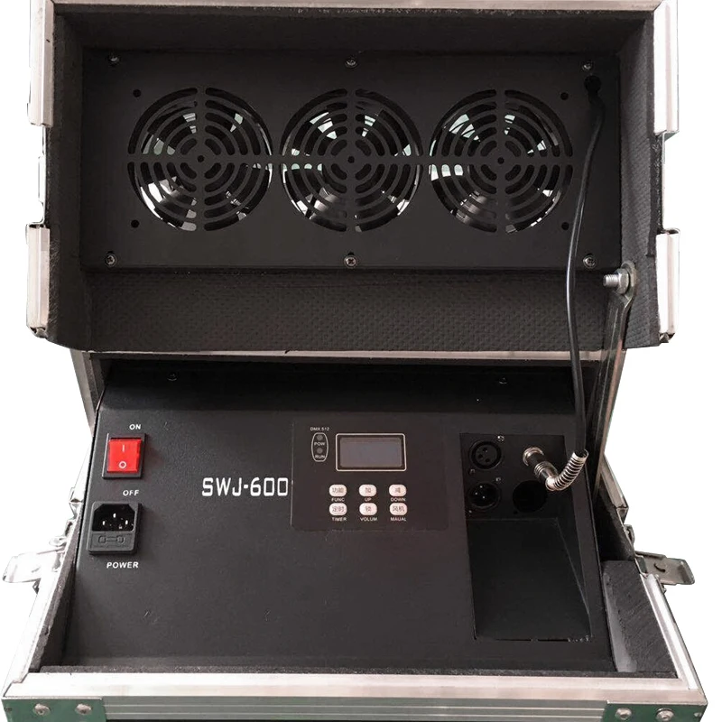 MENGBA 600 Вт дымовая машина высокое качество двойной Hazer DMX512 противотуманная с