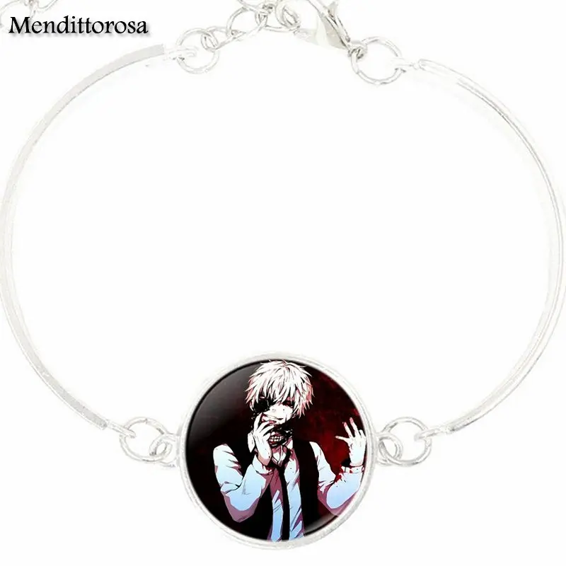 Для женщин и мужчин ювелирные изделия посеребренные стеклянные браслеты браслет