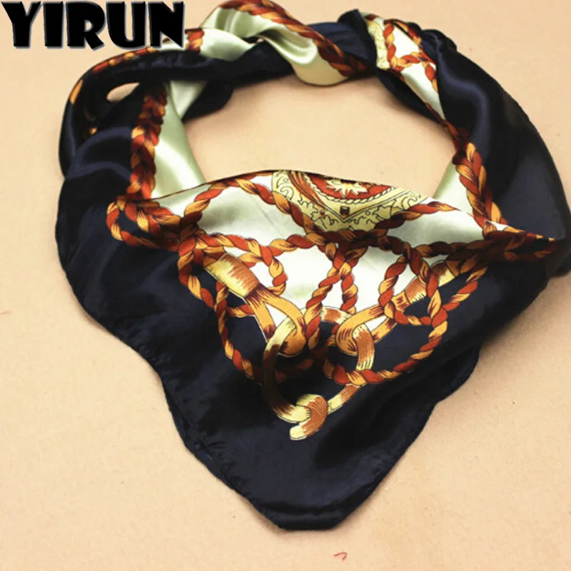90 см * 2016 Большой Размер Шелковая Косынка Женщины Моды Марка Высокое Качество