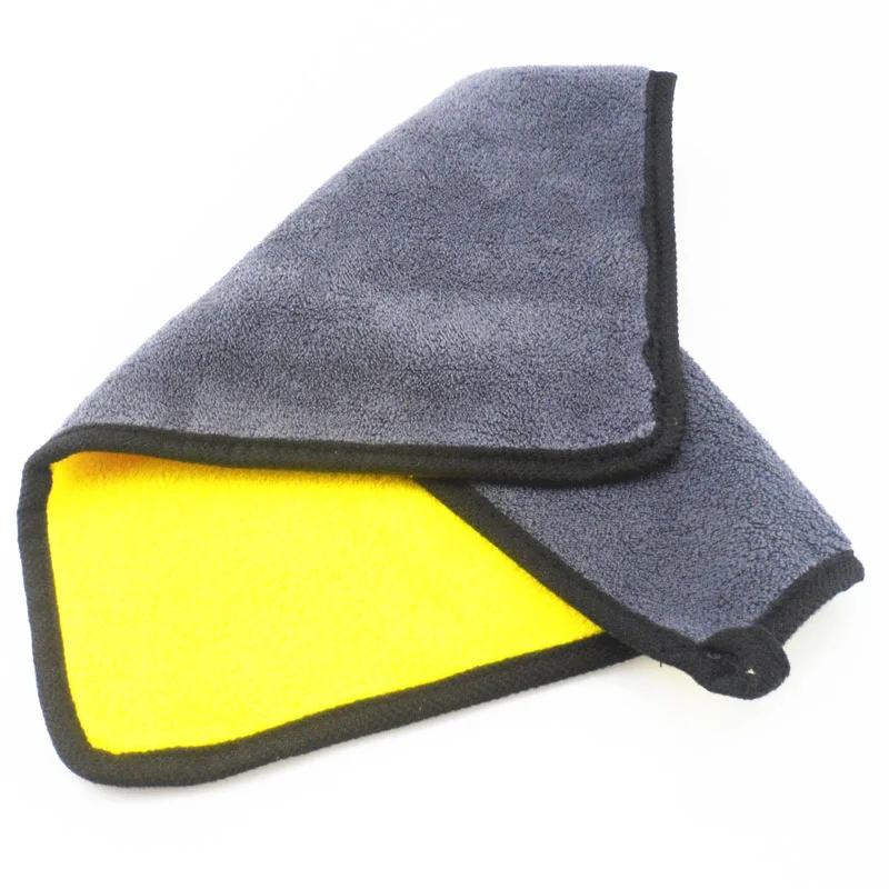 Супер впитывающее полотенце из микрофибры для автомойки ткань сушки большой